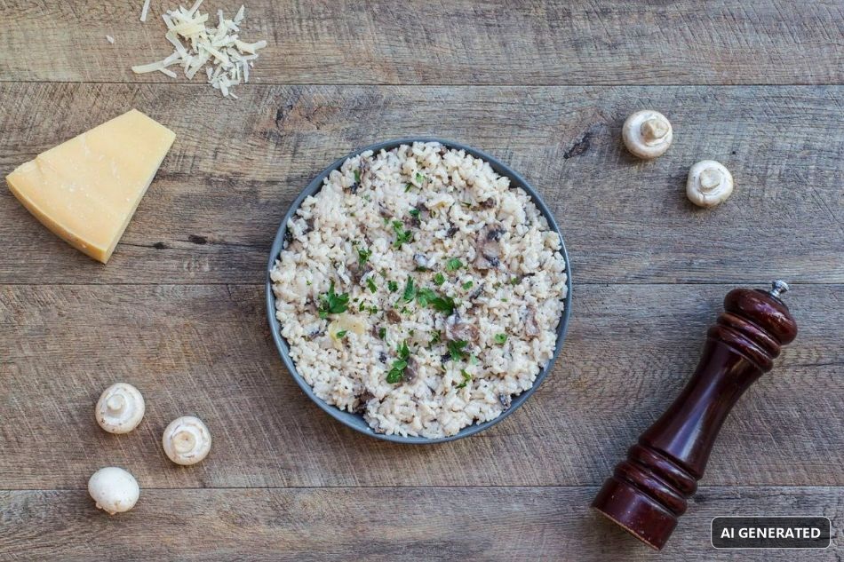 NaturNext • Risotto con Hongos: Una Explosión de Sabores del Bosque